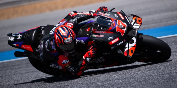 Aprilia nelle mani di Vinales nella lotta con KTM