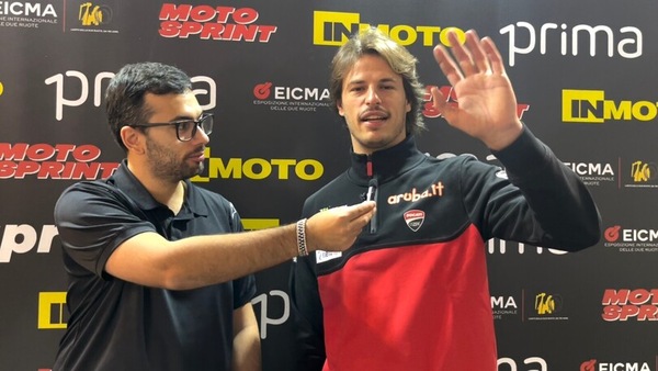 Bulega: "Tifo Bagnaia ma credo abbia il 30% di possibilità di vincere" | EICMA 2024