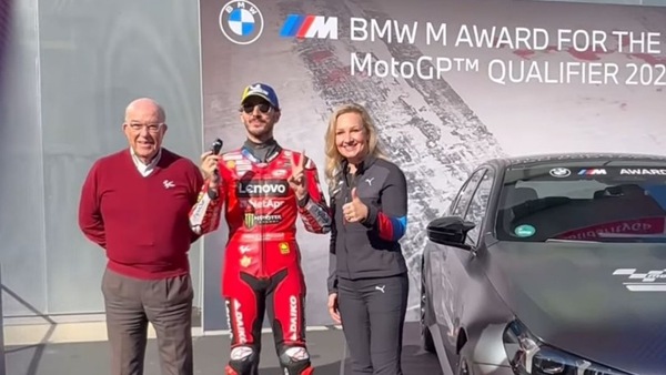 MotoGP, Bagnaia già "campione" a Barcellona: suo il premio per il pilota più brillante in qualifica