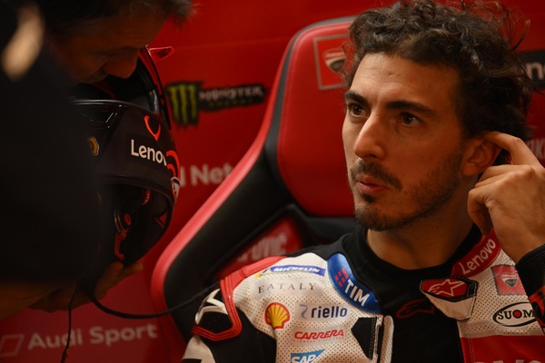 Test Barcellona MotoGP: Bagnaia ha provato le comunicazioni radio