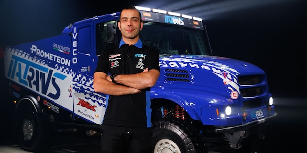 Dakar 2025, Petrucci: “Il camion è sempre stato nella mia vita. Torno un po' bambino”