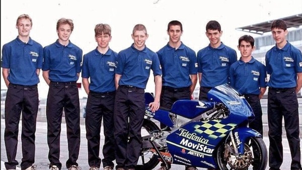 Pedrosa, Stoner e gli altri: l'epopea del Movistar Junior Team