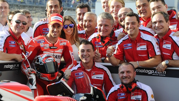 MotoGP, Dovizioso svela la situazione catastrofica della Ducati post Rossi