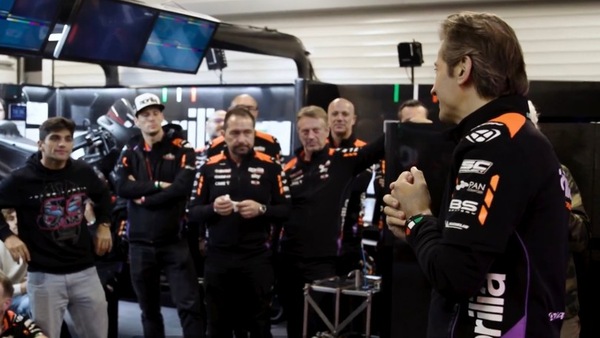 Rivola sprona la "sua" Aprilia: "Ci manderemo a quel paese, ma possiamo scrivere la storia"