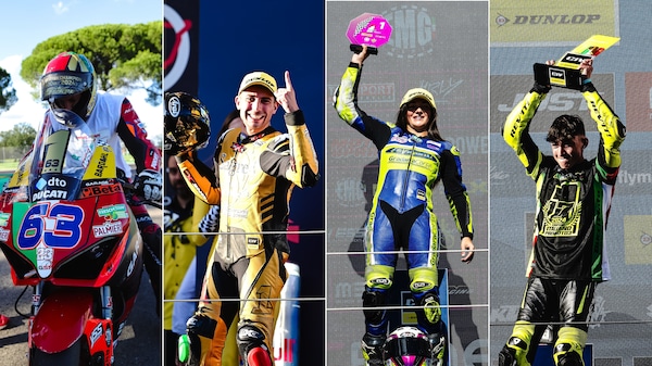 I re d'Italia: i campioni del CIV premiati sul palco dei Caschi d'Oro