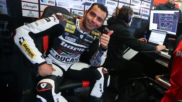 SBK test Portimao, Petrucci: "Ho provato un nuovo scarico. So dove lavorare per l'Australia"