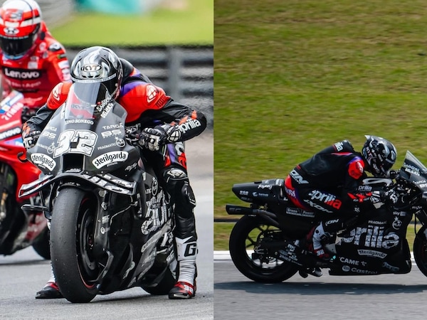 MotoGP test: la particolare livrea Aprilia per il lavoro invernale del 2025