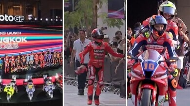 MotoGP: presentazione a Bangkok tra show e inconvenienti
