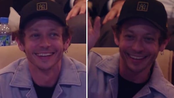 Atp Doha, Valentino Rossi sugli spalti per tifare Berrettini