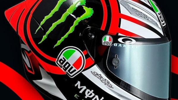 MotoGP, il design del casco 2025 di Marco Bezzecchi