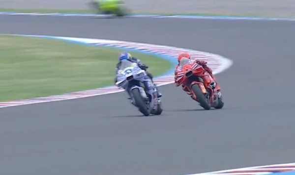 MotoGP, la sequenza del sorpasso vincente di Marc su Alex Marquez