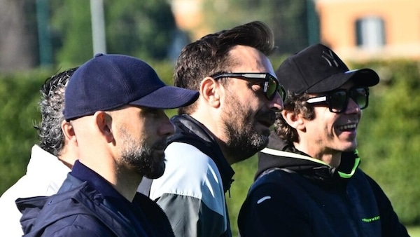 Valentino Rossi con Cremonini: da San Luca agli allenamenti del Bologna FC