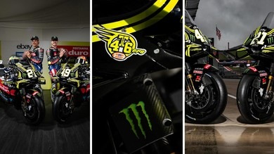 MotoGP, cambio di look per la VR46 in onore della NFL