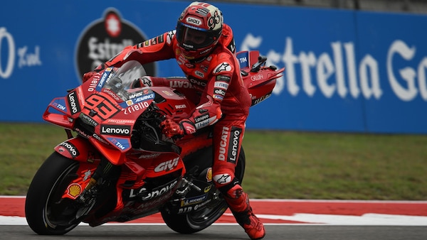 GP Austin, Rosso contro giallo fluo: Marquez batte il duo VR46