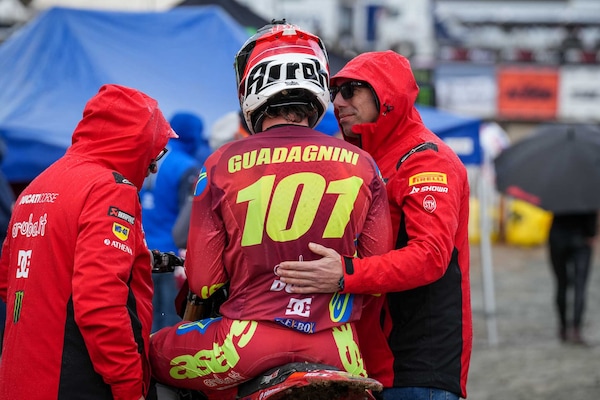 MXGP: incidente in allenamento per Guadagnini
