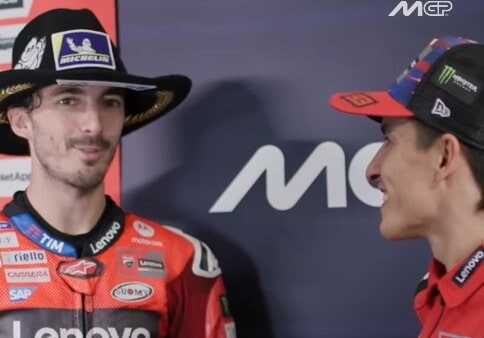 MotoGP, la conversazione segreta a fine gara tra Bagnaia e Marquez: ecco quello che si sono detti