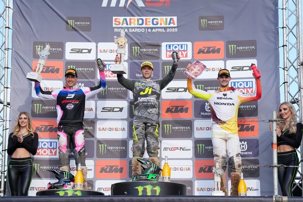 MXGP: Febvre ferma Gajser in Sardegna