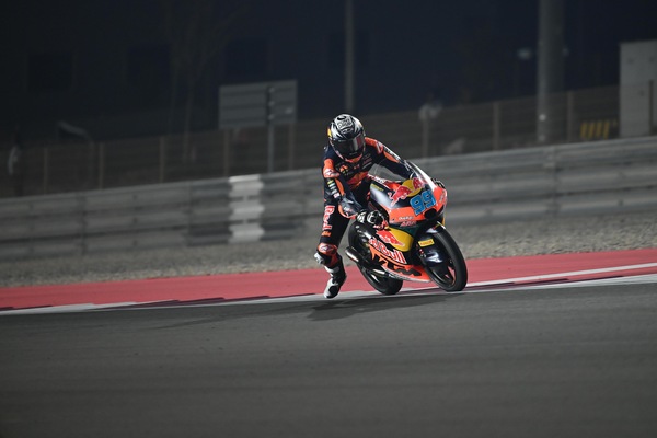 Moto3, risultati delle PR GP Qatar 2025: Rueda primo, 5 italiani in Q2