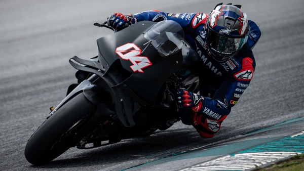 Yamaha, V4 e... Dovizioso: novità per il V4 pronte per i test MotoGP di Jerez