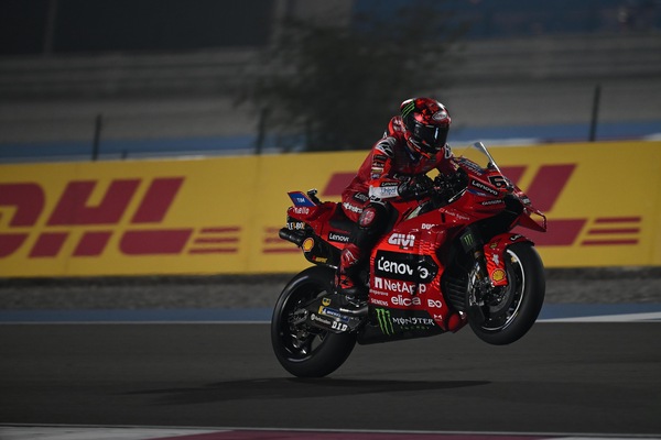 MotoGP Qatar, Bagnaia: "Quello di oggi è stato il miglior venerdì dell'anno"