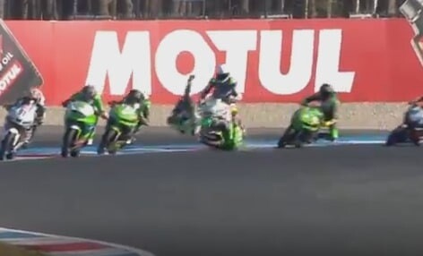 SSP300, incidente pericoloso ad Assen nella sessione di Warm up