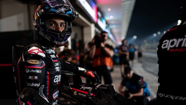 Trauma toracico e costale con pneumotorace: GP Qatar nero per Martin