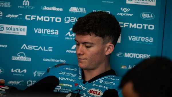 Moto2, Holgado sfiora il podio in Qatar: “In moto avevo la pelle d'oca”