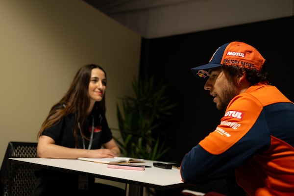 Appuntamento al parco chiuso con Enea Bastianini