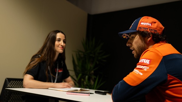 Appuntamento al parco chiuso con Enea Bastianini