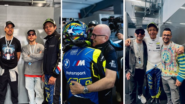 Tutti ospiti di Valentino Rossi, da Bagnaia a Bezzecchi: che spettacolo a Imola