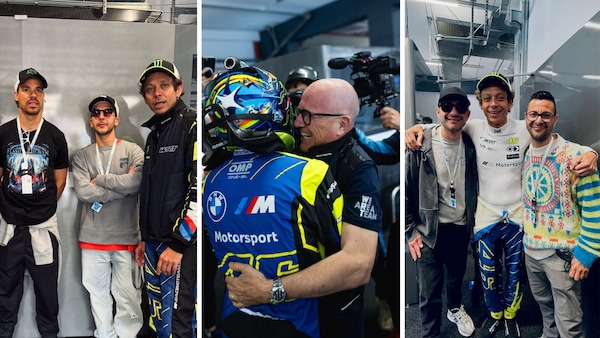 Tutti ospiti di Valentino Rossi, da Bagnaia a Bezzecchi: che spettacolo a Imola