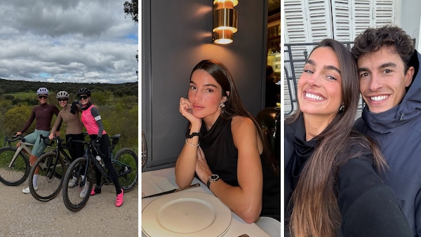 Le vacanze di Pasqua di Marquez e Gemma: tra sport e passeggiate in città