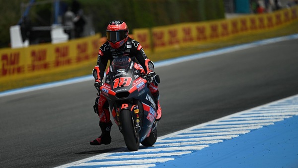 Moto2 Jerez: Manuel Gonzalez replica e comanda, decimo Celestino Vietti
