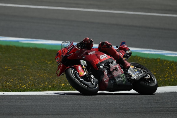 MotoGP Jerez, Marc Marquez: “È l’anno in cui cado meno ma sempre in gara”