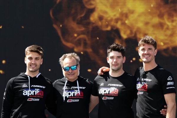 Motorally, Aprilia a caccia del titolo italiano ed europeo con Cerutti, Montanari e Menichini
