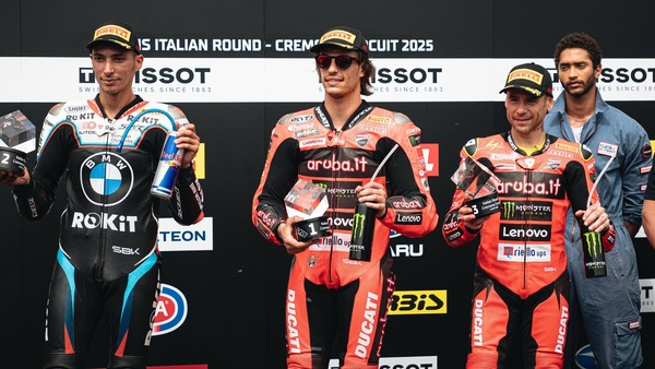 SBK Cremona: Bulega fa sua anche la Superpole Race davanti a Toprak