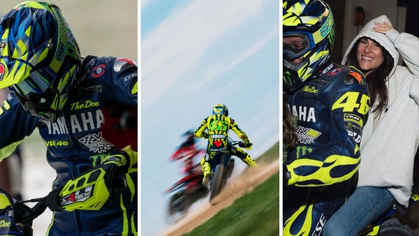 Valentino Rossi torna al Ranch per un allenamento