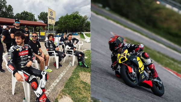 MotoGP, Bagnaia, Morbidelli e Bezzecchi, in pista prima della Francia: che show!