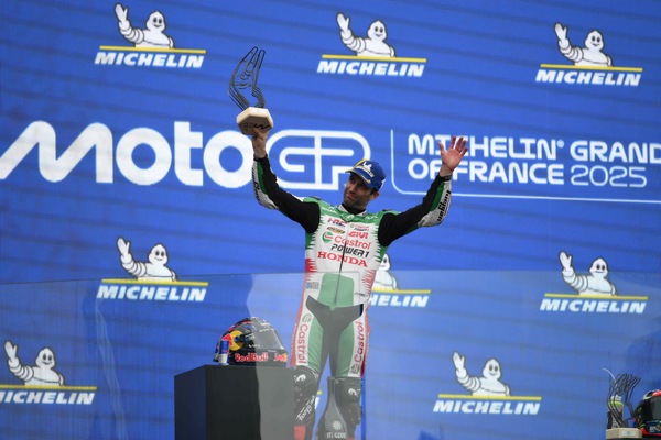 MotoGP Le Mans, Zarco: "Seppur con qualche danno ho vinto. Questo pubblico è impressionante"