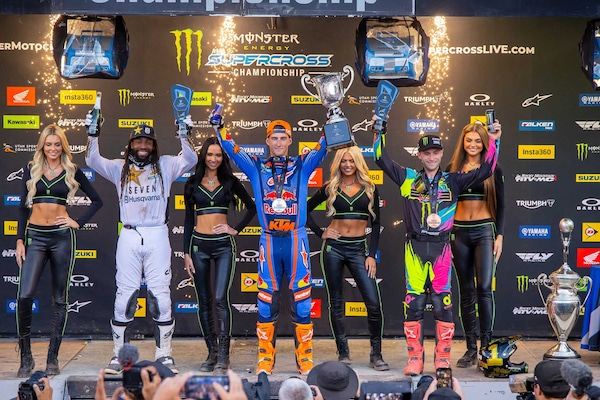 450SX: Cooper Webb è il Campione 2025