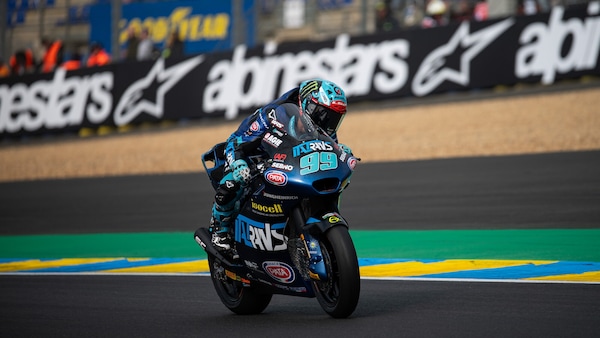 Moto2: frattura alla clavicola per Adrian Huertas