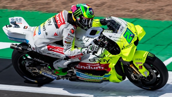 Punizione per Morbidelli: tre posizioni di arretramento sulla griglia MotoGP