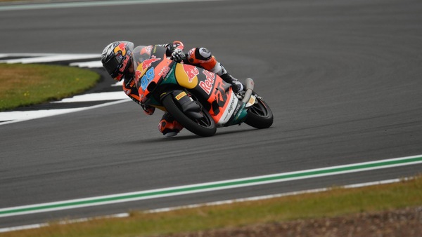 Moto3 Silverstone, risultati FP2 2025: Rueda al comando, Rossi nono