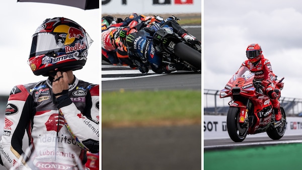 MotoGP, le foto più spettacolari del sabato a Silverstone