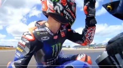 MotoGP Silverstone, problemi alla Yamaha per Quartararo : ecco cosa è successo
