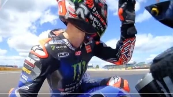 MotoGP Silverstone, problemi alla Yamaha per Quartararo : ecco cosa è successo