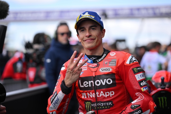 GP Silverstone, Marc Marquez: “La fortuna oggi è stata dalla nostra parte”