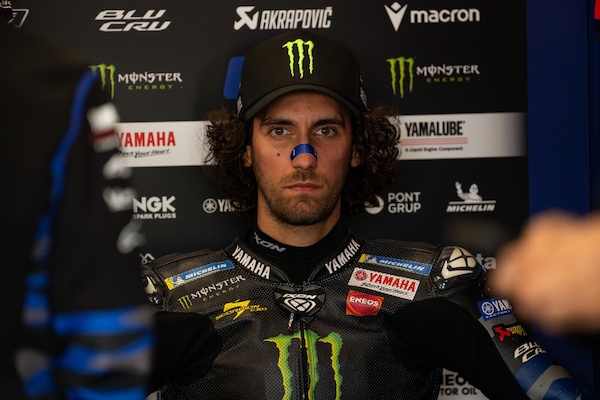 MotoGP, Alex Rins sconvolto: "Ho avuto paura di investire Bagnaia"