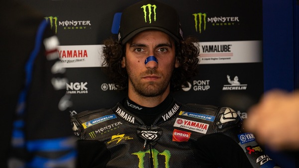 MotoGP, Alex Rins sconvolto: "Ho avuto paura di investire Bagnaia"