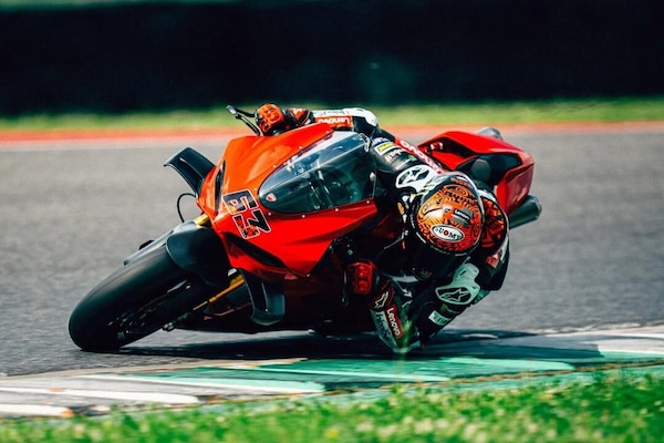 MotoGP, Bagnaia: "Con la Panigale al Mugello ho raggiunto i 347km/h"